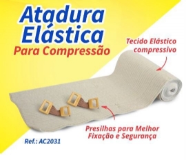 ATADURA ELASTICA PARA COMPRESSAO ORTHO PAUHER