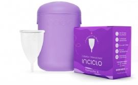COLETOR MENSTRUAL INCICLO  CAPSULA ESTERILIZADORA INICICLO