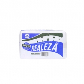 PAPEL TOALHA INTERFOLHADO REALEZA BRANCO 100 CELULOSE VIRGEM