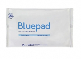 PLACA ELETROCIRURGICA BLUEPAD   USO ADULTO   INTEIRA MOD AP10   DBIMEDICAL