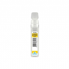 SORO FISIOLOGICO INJETAVEL 0,9 10ML SAMTEC