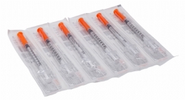 SERINGA PARA INSULINA 05ML AGULHA 5MMX023MM UNIDADE   UNIQMED