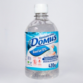 ALCOOL EM GEL 70 470G   DOMUS