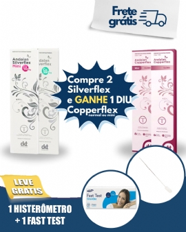 PAGUE 2 DIU SILVERFLEX ANDALAN E LEVE 1 COPPERFLEX DE BRINDE