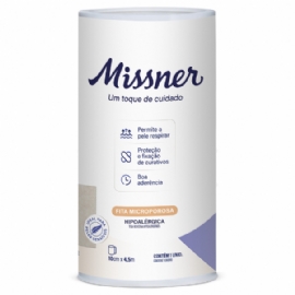FITA MICROPORE BEGE MISSNER 10CM X 4,5M