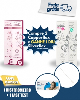 PAGUE 2 DIU COPPERFLX E LEVE 1 DIU SILVERFLEX !