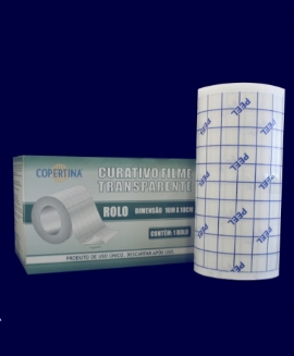 CURATIVO FILME TRANSPARENTE ROLO 10X10   CRALPLAST