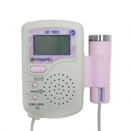 DETECTOR FETAL PORTATIL DIGITAL MEDPEJ DF 7001 D
