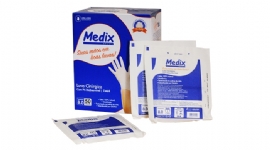LUVA CIRURGICA ESTERIL DE LATEX MEDIX