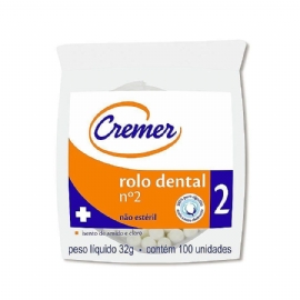 ALGODAO ROLO DENTAL CREMER