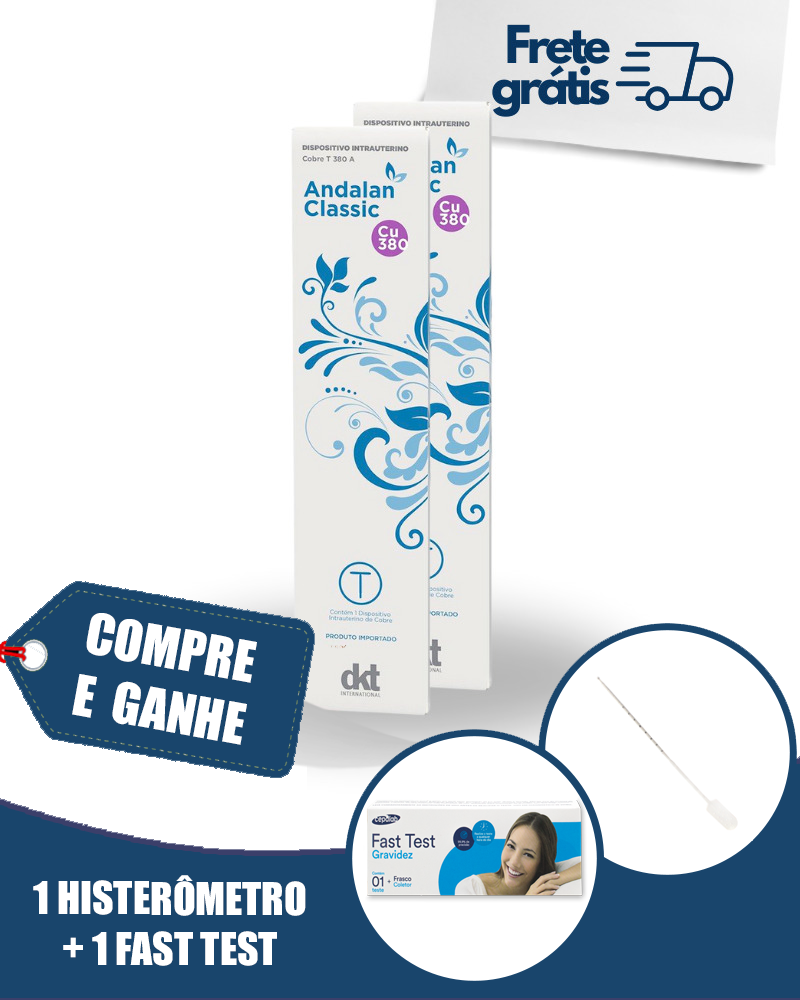 COMBO 2 UNIDADES DIU CU 380 Andalan CLASSIC