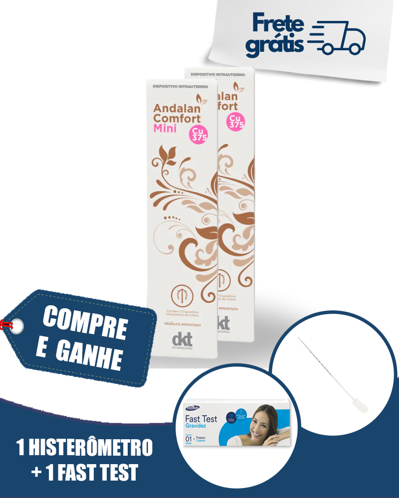 COMBO 2 UNIDADES DIU ANDALAN COMFORT CU375 MINI