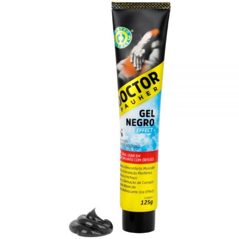 GEL NEGRO PARA MASSAGEM - DOCTOR PAUHER