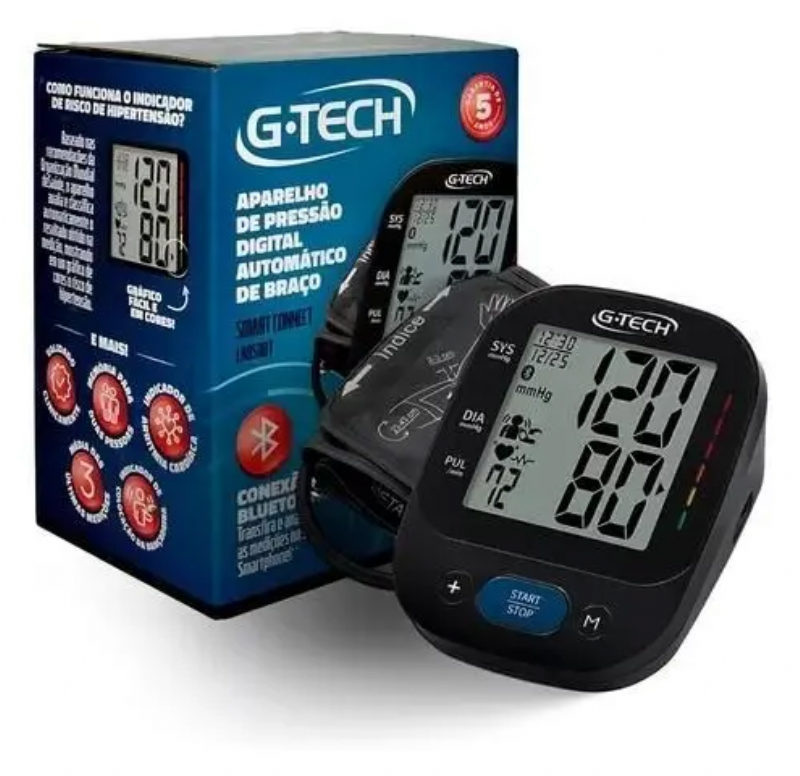 APARELHO MEDIDOR PRESSO DIGITAL Bluetooth Gtech Smart La850 - G-TECH