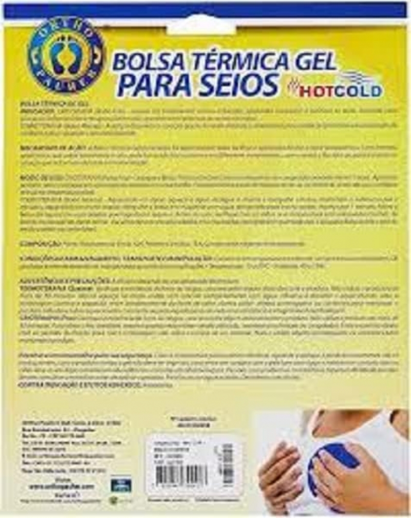 Bolsa Trmica Gel Para Seios - Ortho Pauher