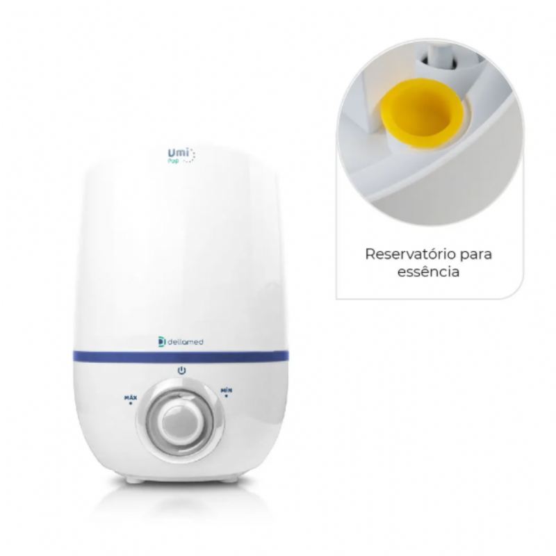 Umidificador de Ar Ultrassnico 2,3 Litros Umi Pop Dellamed