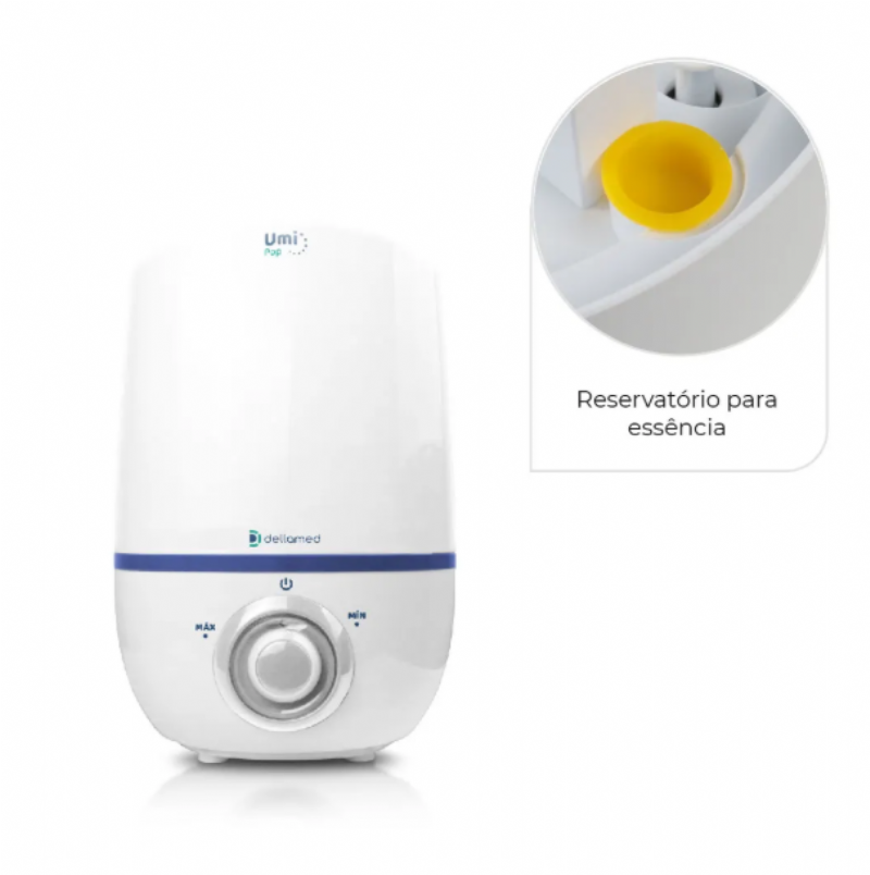 Umidificador de Ar Ultrassnico 2,3 Litros Umi Pop Dellamed