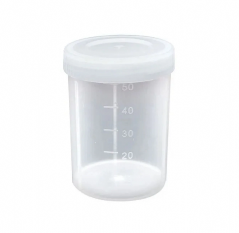 Pote Coletor Universal 50ml Sem P - Cralpalst